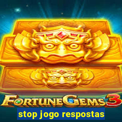 stop jogo respostas